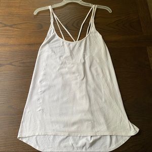 White sports tank